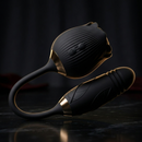 Vibrador Sophie Rosa 2 em 1 Recarregável 10 Modos Vibração e Pulsação