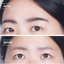 Kit De Carimbo De Sobrancelha Com 10 Estênceis Reutilizáveis-Sobrancelhas Definidas Naturais , À Prova D'água E De Longa