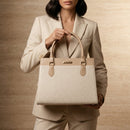 Bolsa Feminina Grande Santorini Handbag Espaçosa e Elegante