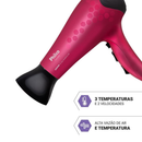 Secador de Cabelos Philco Íons Tourmaline 2200W Bivolt PSC2350