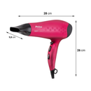 Secador de Cabelos Philco Íons Tourmaline 2200W Bivolt PSC2350
